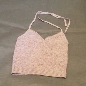 Crochet halter top